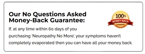 Neuropathy No More Money Back Guarantee