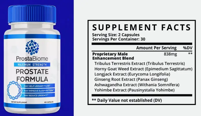 Prostabiome Supplement